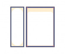 팥죽 가게 메뉴판