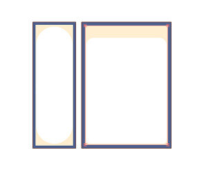 팥죽 가게 메뉴판