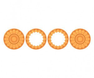 [개별도안] 맛있는 국화빵 가랜드