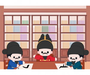 집현전 배경(한글날)