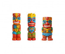 하와이 티키 장승