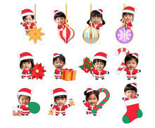 산타클로스 합성이미지