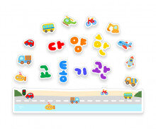 다양한 교통기관 레터링