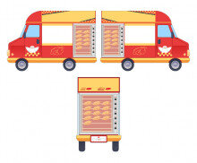 통닭 트럭 (문구없음)