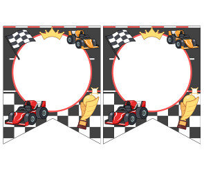 [개별도안] 자동차 경주 대회 가랜드