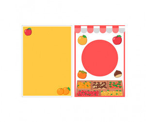 과일 트럭 포스터 (문구없음)