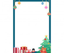 크리스마스 선물 테두리
