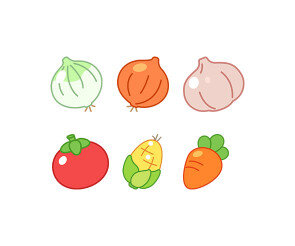 채소(양파,당근,옥수수,토마토,마늘)