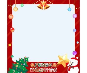 눈사람과 트리 메모지