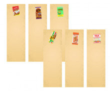 추억의 문방구 메뉴판 (문구없음)