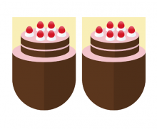 [개별도안] 케이크만들기 가랜드