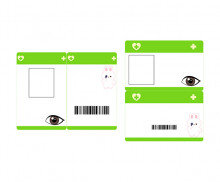 의사 명찰 만들기(안과)(문구없음)