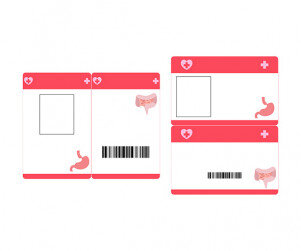 의사 명찰 만들기(소화기내과)(문구없음)