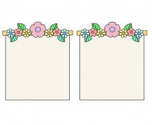 [개별도안] 봄이 왔어요 가랜드