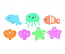 바다 생물 모음