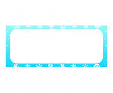 겨울 패션쇼 안내판(문구없음)