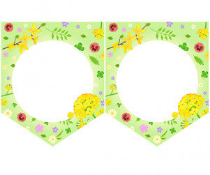 [개별도안] 봄이 왔나봄 가랜드