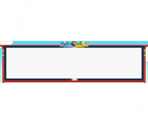 과거시험, 장원급제 가로 배너(문구없음)