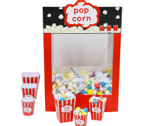 팝콘 기계, 팝콘 포장용기 만들기