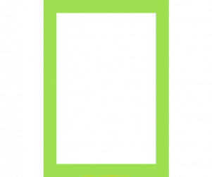 배경없는 연두색테두리