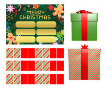 [개별도안] 선물 뽑기판