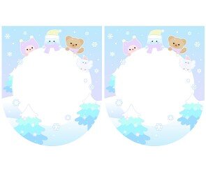 [개별도안] 우리들의 겨울이야기 가랜드