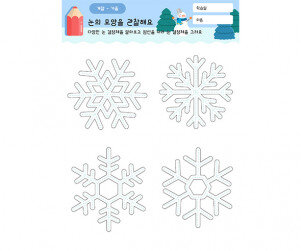 눈의 모양을 관찰해요