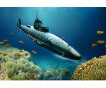 잠수함 배경