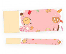 과자파티 입장권(문구없음)