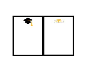 학사모 카드 (속지)