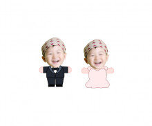 신랑,신부 합성이미지