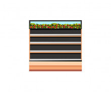 편의점 진열대 (상품없음)