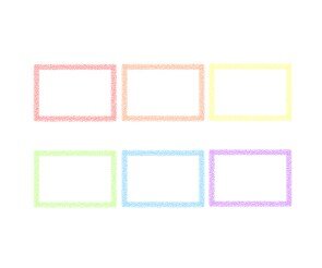 사각 이름표(기본)(파스텔)