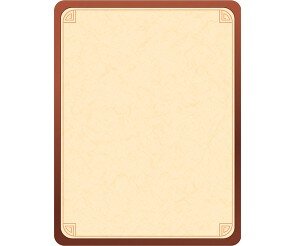 송편 가게 메뉴판