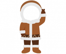 에스키모 합성이미지