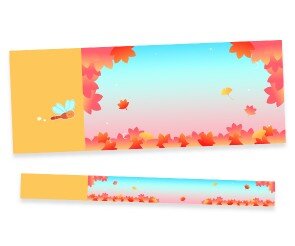 단풍 축제 입장권 (티켓,팔찌)(문구없음)