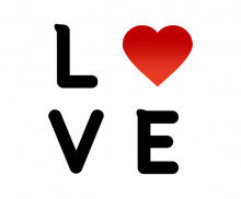 LOVE 글자