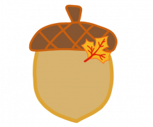 도토리 가랜드 개별도안