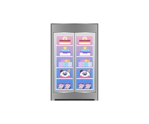 아이스크림 케이크 냉동고