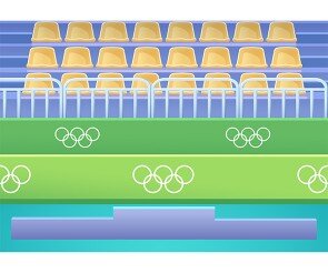 올림픽 시상식 배경