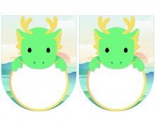 [개별도안] 새해 복 많이 받으세용 청룡 가랜드