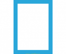 배경없는 파랑테두리