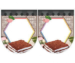 [개별도안] 전통 떡 방앗간 가랜드