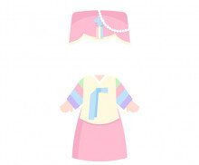 한복 합성이미지