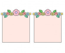 [개별도안] 봄을 만나요 가랜드