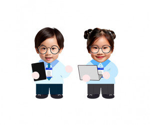 회사원 합성이미지