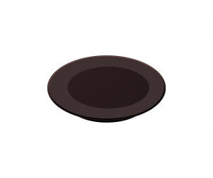 원형 그릇(검정)