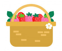 딸기 바구니