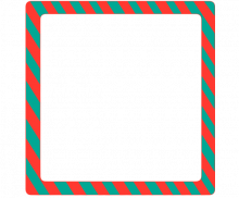 빨강 초록 정사각 테두리