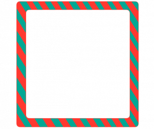 빨강 초록 정사각 테두리